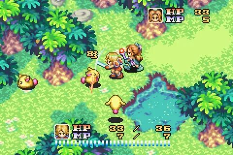 Библиотека GBA. Sword of Mana